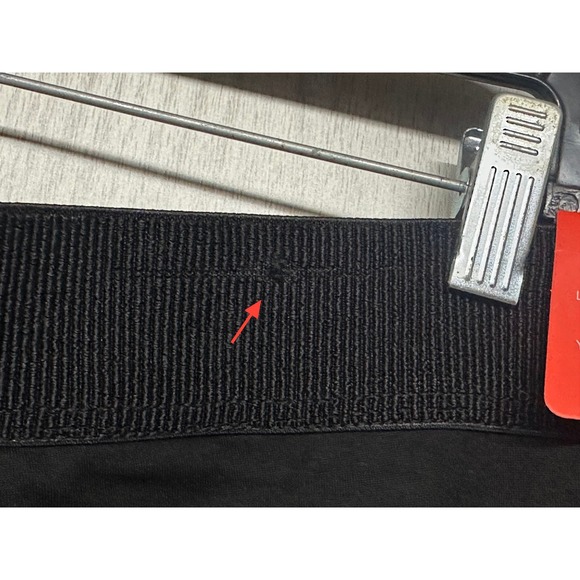 Maze Collection Black Ponte Pants Size 3X Button Detail Flare Leg - Picture 7 of 9